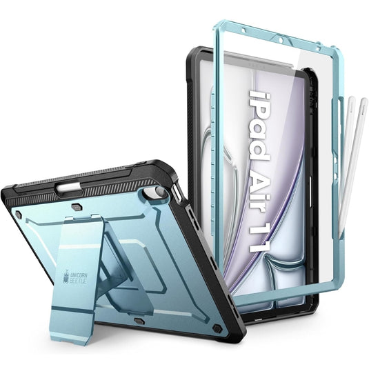 [Built-in Screen Protector & Stand][Pencil Holder] Apple iPad Air 11/10.9 Inch 6th/5th/4th Gen (2024/2022/2020) SUPCASE Full-Body Cover Heavy Duty Rugged Protective Series Case