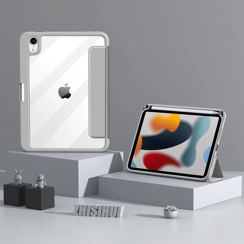 Load image into Gallery viewer, [Detachable][Buil-in Pen Slot] Apple iPad 7/8/9 10.2'' 7/8/9th Gen (2019/2020/2021) Detachable Three-fold Shockproof Leather Case - i-Station Mobile Phone &amp; Electronic Device Repair and Accessories
