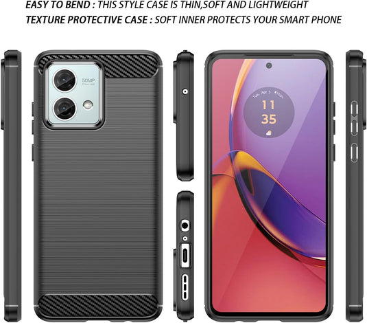 Motorola Moto G84 5G - Shield Shockproof Rugged Heavy Duty Case With 2PC 9H Glass Screen Protector