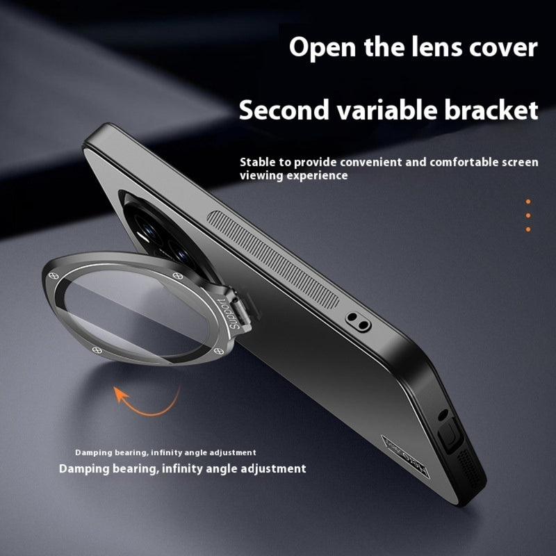 Load image into Gallery viewer, Honor Magic7/Pro - Full Coverage Lens Stand Shockproof Protective Case
