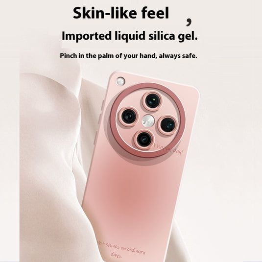 OPPO Find X8 Pro - Liquid Silicone Wristband Phone Case