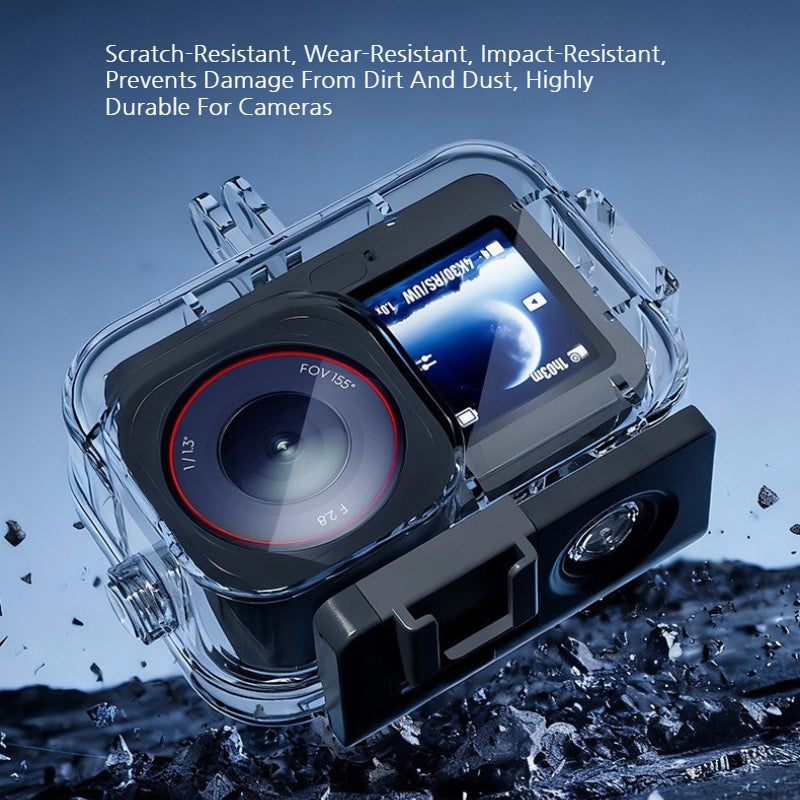 Load image into Gallery viewer, DJI Action 6 - Premium High-Transmittance PC &amp; Tempered Glass Waterproof Housing — 70 m Dive &amp; Surf Protection with Polarizing Filter - i-Station Mobile Phone &amp; Electronic Device Repair and Accessories
