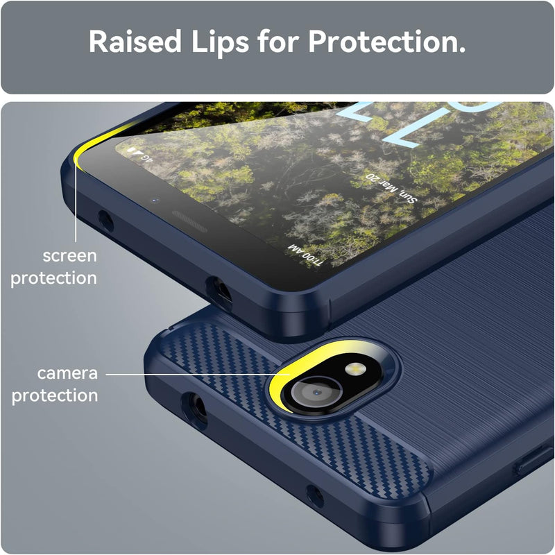 Load image into Gallery viewer, Nokia C100 - Shield Shockproof Rugged Heavy Duty Case With 2PC 9H Tempered Glass Screen Protector
