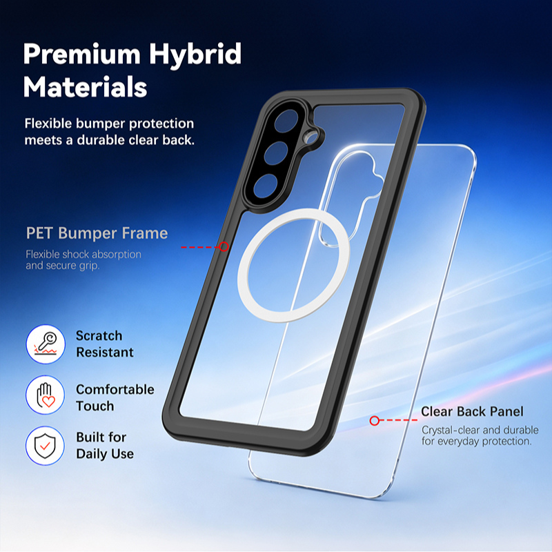 Load image into Gallery viewer, [FS Series][MagSafe Compatible] Samsung Galaxy S26 FE Full Covered Waterproof Heavy Duty Shockproof Armor Case
