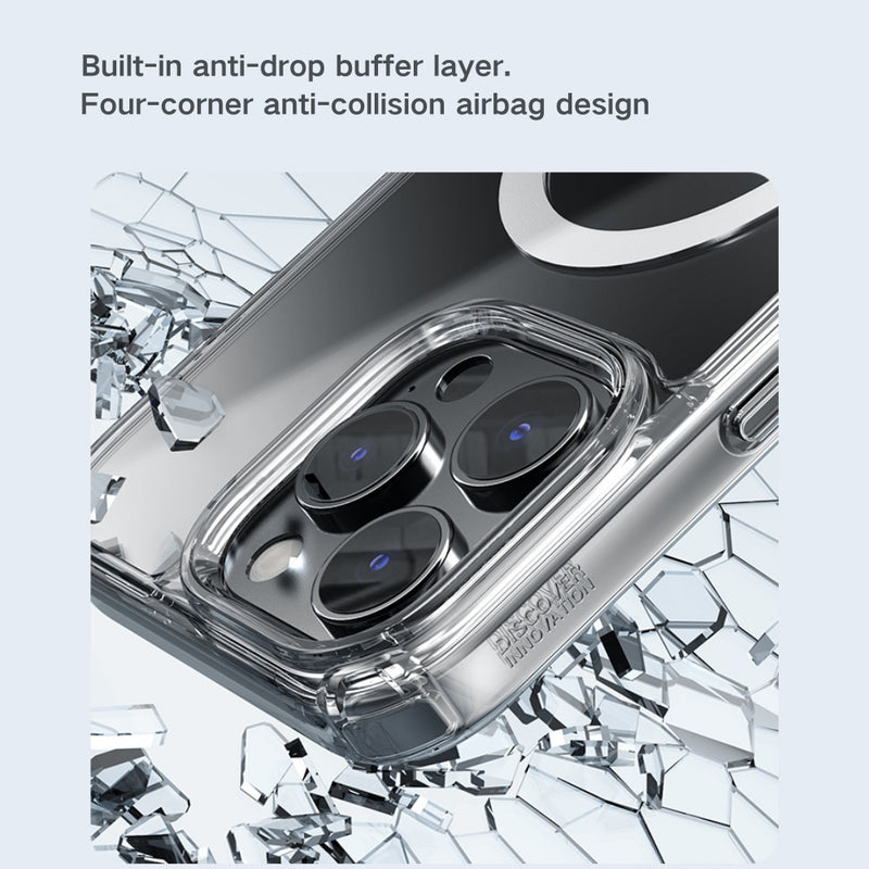 Load image into Gallery viewer, [Magsafe Compatible] Apple iPhone 16/Plus/Pro/Max - NILLKIN Ultra Clear Magsafe PC + TPU Phone Case
