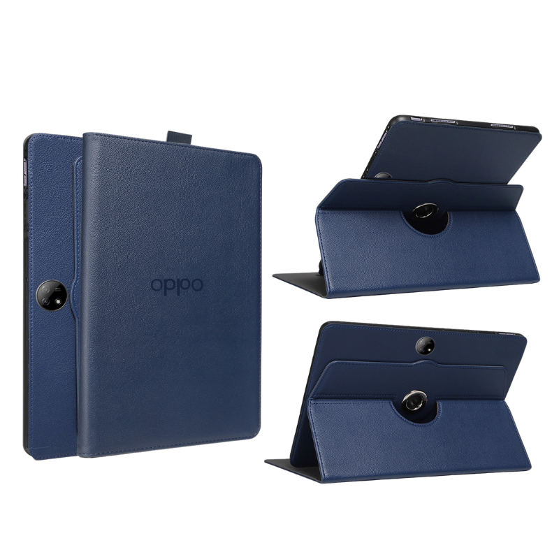 Load image into Gallery viewer, Oppo Pad 3 (OPD2405) 11.61&quot; 2024 - 360 Degree Leather Full Cover Adjustable Rotation Essentials Series Case
