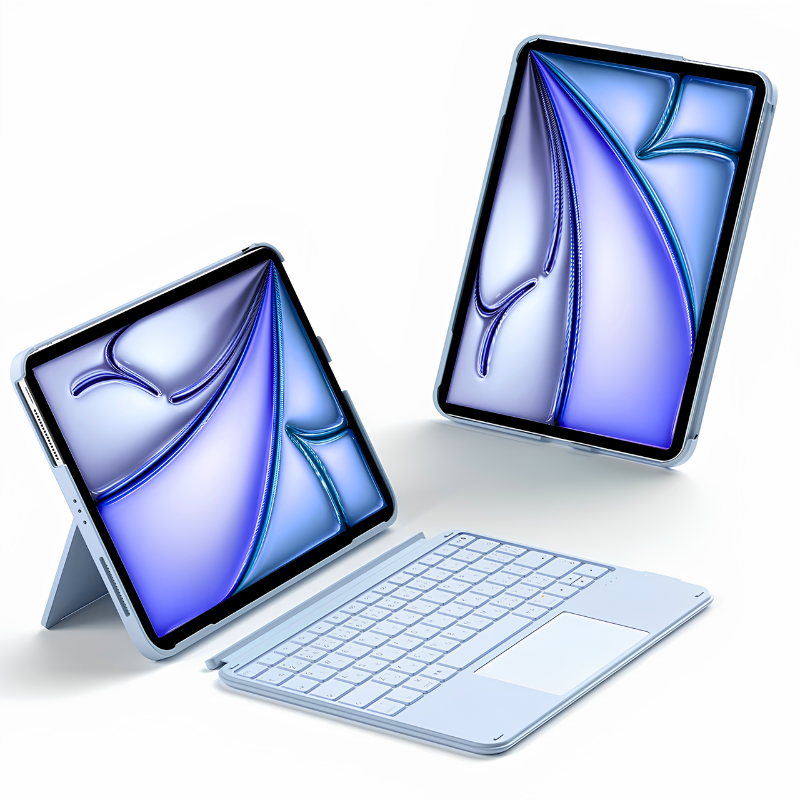 Load image into Gallery viewer, [Detachable] Apple iPad Pro 12.9-inch 3rd/4/5/6th Gen (2018/2020/2021/2022) Inateck Magnetic Touchpad Wireless Keyboard Case - i-Station Mobile Phone &amp; Electronic Device Repair and Accessories
