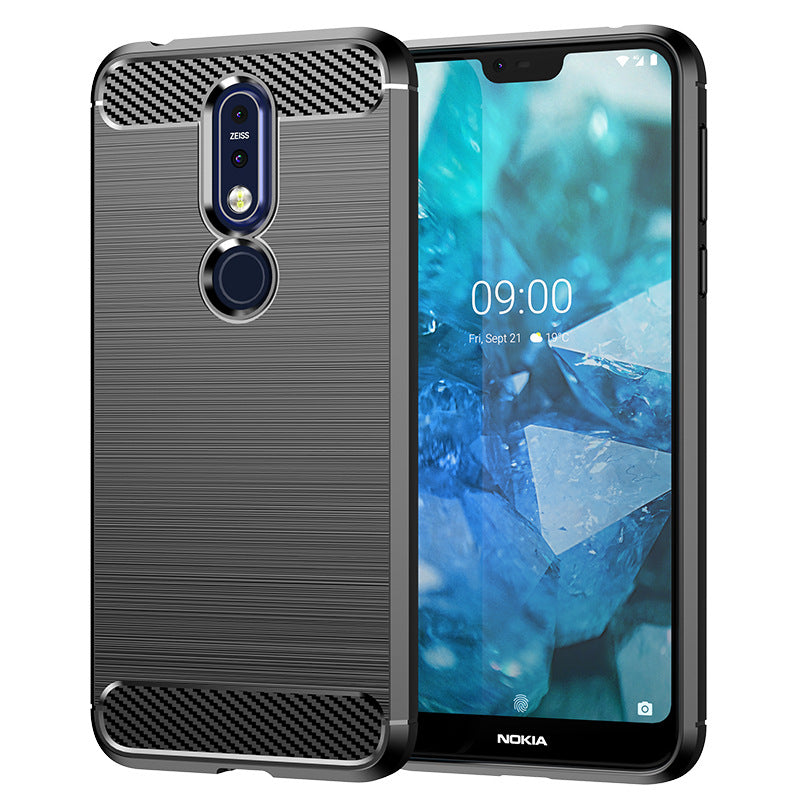 Load image into Gallery viewer, Nokia 7/7 Plus/7.1/7.2 - Shield Shockproof Rugged Heavy Duty Case With 2PC 9H Tempered Glass Screen Protector
