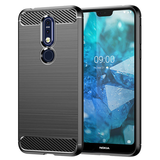 Nokia 7/7 Plus/7.1/7.2 - Shield Shockproof Rugged Heavy Duty Case With 2PC 9H Tempered Glass Screen Protector