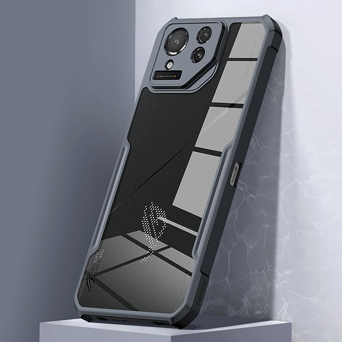Asus ROG Phone 8/8 Pro - Shield Shockproof TPU+PC Clear Rugged Heavy Duty Case  With 2PC Tempered Glass Screen Protector - i-Station Mobile Phone & Electronic Device Repair and Accessories