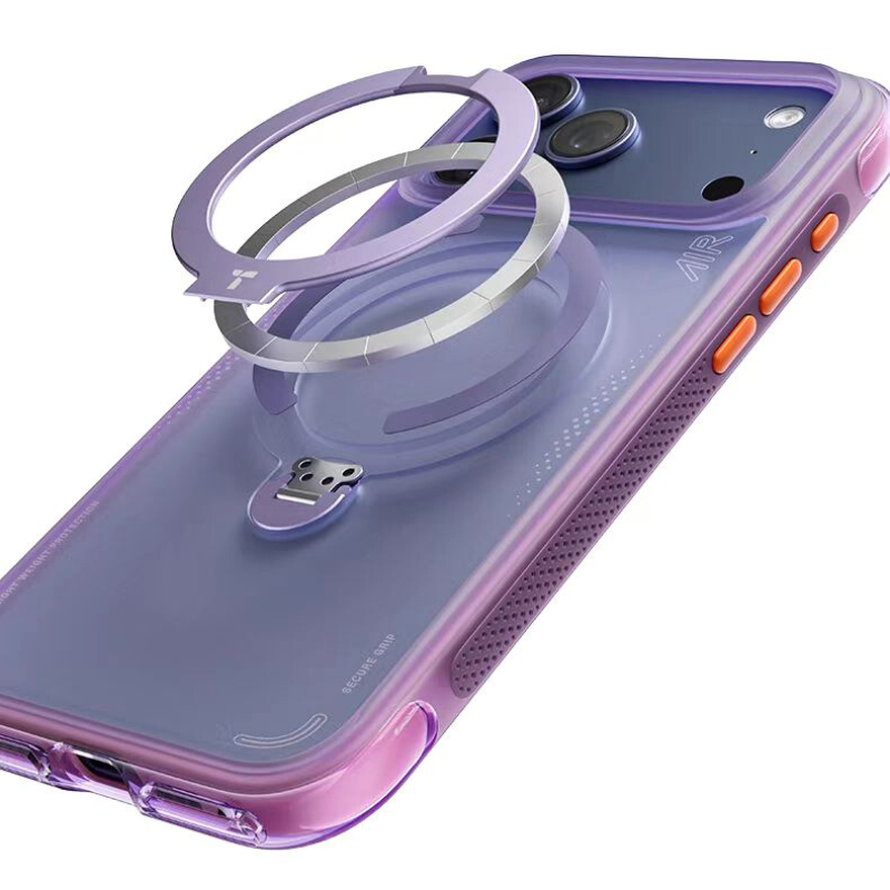 Load image into Gallery viewer, [Magsafe Compatible][Built-in Stand] Apple iPhone 17 Pro/Pro Max - TORRAS Acrylic Airbag Full-Body Shockproof Case
