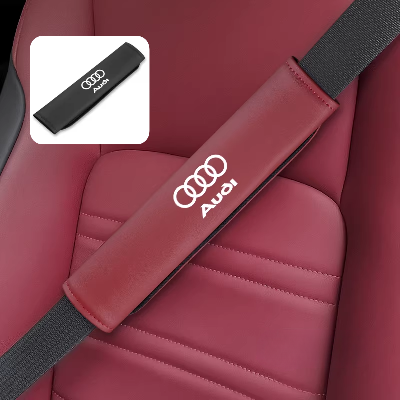 Load image into Gallery viewer, Audi Car Seat Belt Shoulder Pads for A3, A5, A4L, A6L, A7, A8L, Q2, Q3, Q5, Q7
