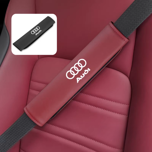 Audi Car Seat Belt Shoulder Pads for A3, A5, A4L, A6L, A7, A8L, Q2, Q3, Q5, Q7