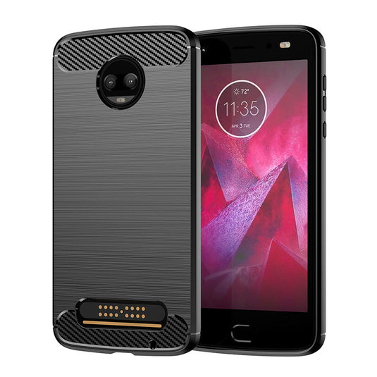 Motorola Moto Moto Z3/Z3 Force/Z3 Play - Shield Shockproof Rugged Heavy Duty Case With 2PC 9H Glass Screen Protector