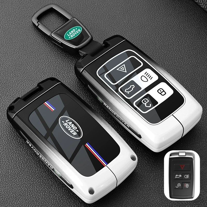 Load image into Gallery viewer, Land Rover Stylish Shockproof Car Key Fob Case Cover for Range Rover Evoque, Velar, Discovery 4/5, Sport, Defender - i-Station Mobile Phone &amp; Electronic Device Repair and Accessories

