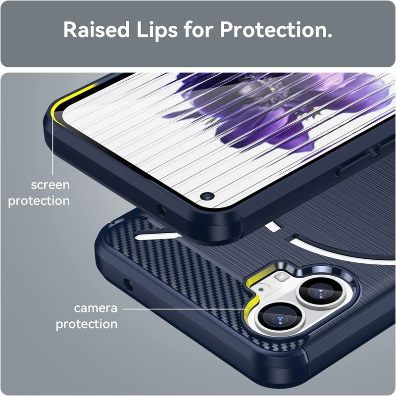 Load image into Gallery viewer, Nothing Phone 1 - Shield Shockproof Rugged Heavy Duty Case  With 2PC Tempered Glass Screen Protector
