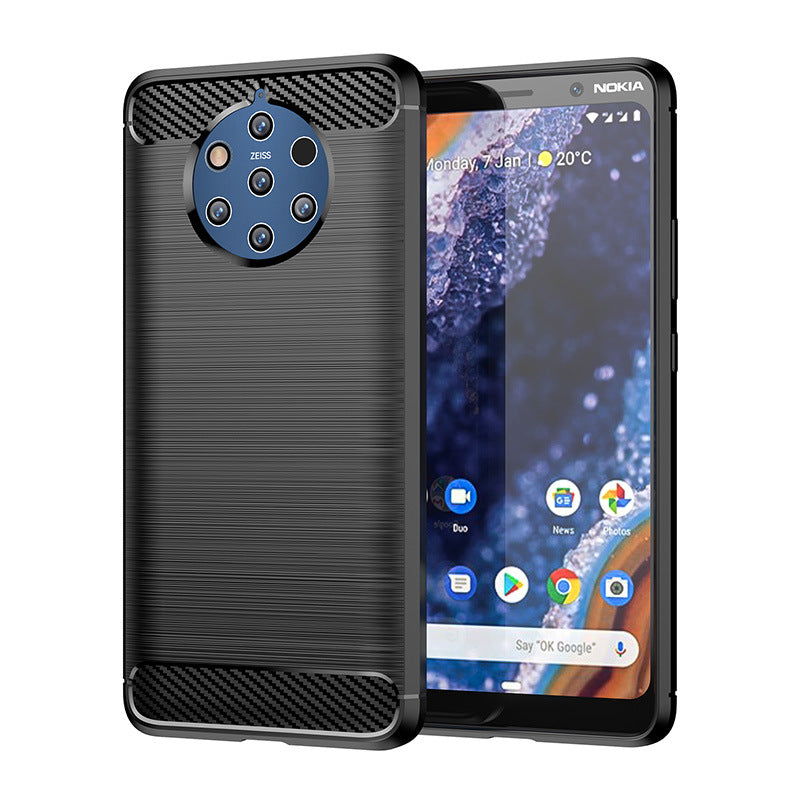 Load image into Gallery viewer, Nokia 9/9 PureView - Shield Shockproof Rugged Heavy Duty Case With 2PC 9H Tempered Glass Screen Protector
