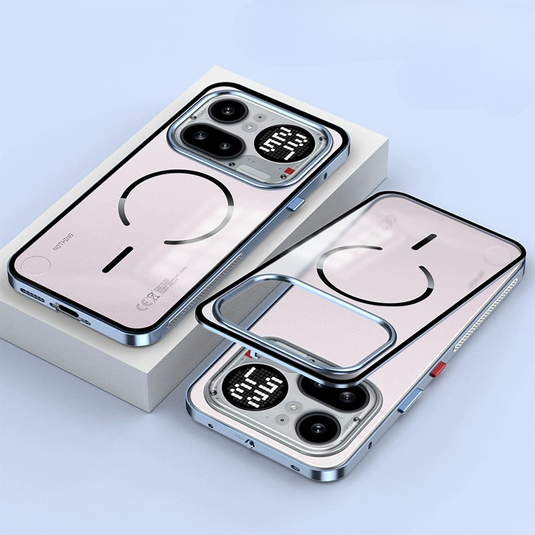 Nothing Phone (4a)/Pro Metal Frame Snap-On Acrylic Shockproof Phone Case - i-Station Mobile Phone & Electronic Device Repair and Accessories