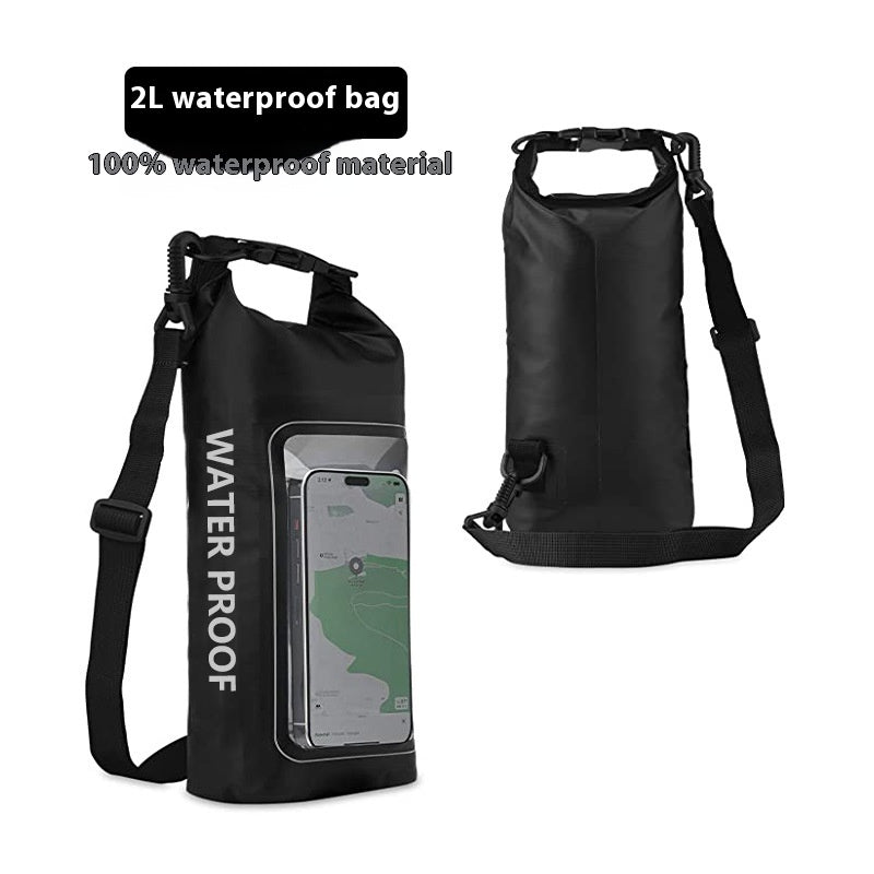 Load image into Gallery viewer, IP68 Waterproof Dry Bag 2L - Roll Top Waterproof Pool Bag,dry bags for kayaking waterproof-w/Phone Pouch,Large Waterproof Phone Pouch,Boating &amp; Kayak Accessories camping
