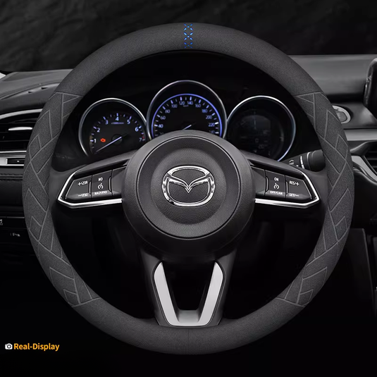 Mazda Suede Anti-Slip Steering Wheel Cover for Mazda 3, Mazda 6, Atenza, Axela, CX-4, CX-5, CX-7 - i-Station Mobile Phone & Electronic Device Repair and Accessories