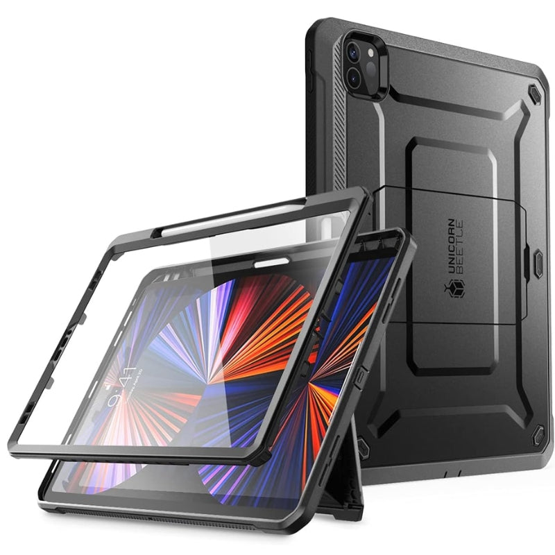 Load image into Gallery viewer, [Built-in Screen Protector &amp; Stand][Pencil Holder] Apple iPad Pro 12.9 Inch 6th/5th/4th Generation 2022/2021/2020 SUPCASE Full-Body Cover Heavy Duty Rugged Protective Series Case
