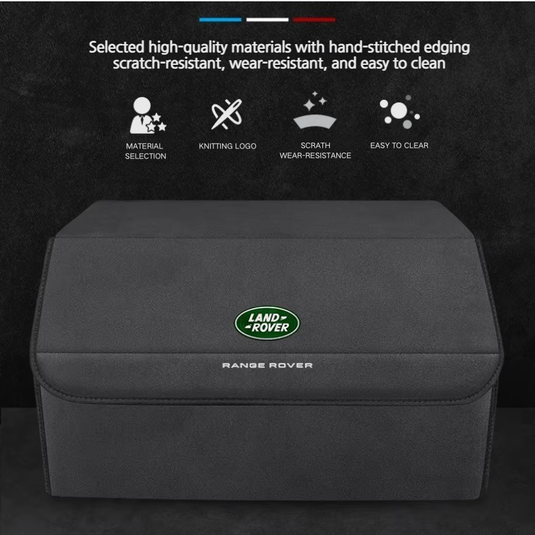 Land Rover Car Trunk Storage Box for Defender, Range Rover Sport, Evoque, Velar, Discovery 4/5, Freelander