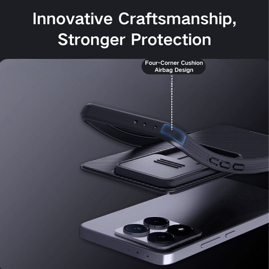 [With Slide Lens Cover] Xiaomi Mi 13/Pro Nillkin Heavy Duty Series Case