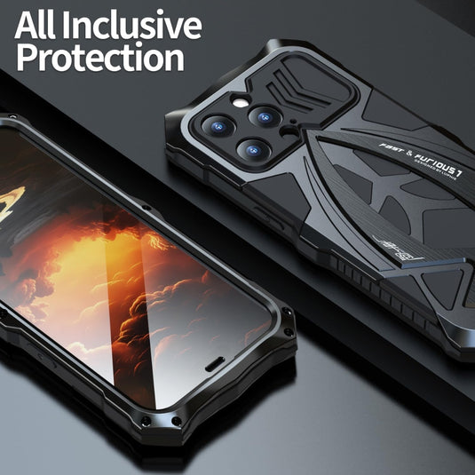 [Military-Grade Protection] [Metal Frame Bumper] Apple iPhone 11 / 11 Pro / 11 Pro Max - Heavy Duty Shockproof Series Phone Case