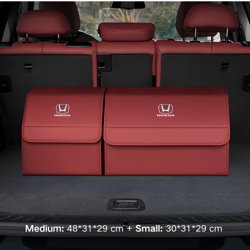 Load image into Gallery viewer, Honda Microfiber Leather Car Trunk Storage Box for Accord, CR-V, Avancier, XR-V, Civic, Vezel, Breeze
