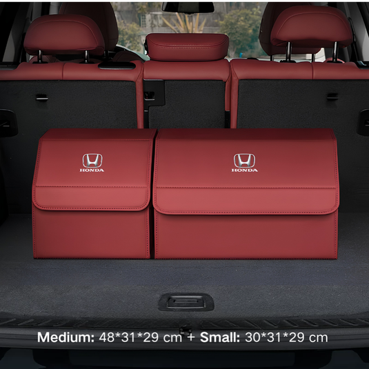 Honda Microfiber Leather Car Trunk Storage Box for Accord, CR-V, Avancier, XR-V, Civic, Vezel, Breeze