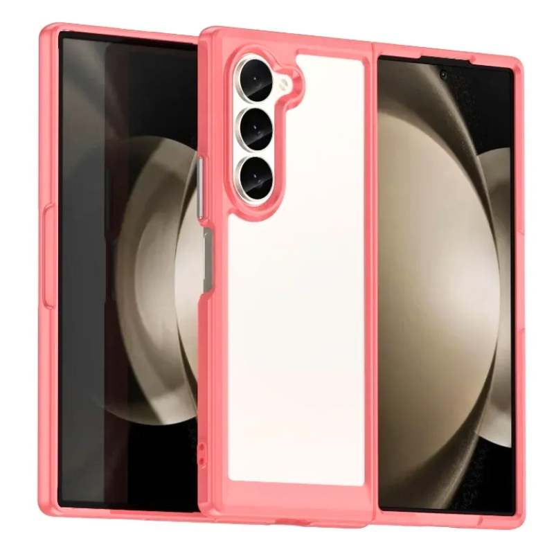 Load image into Gallery viewer, Samsung Galaxy Z Fold 6 SM-F956 Transparent Anti-drop Folding Essentials Series Case
