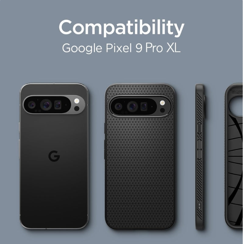 Load image into Gallery viewer, Google Pixel 9 Pro XL - Airbag-Like Corners Air Cushion Bumper Protective Technology, Slim Lightweight Soft TPU Raised Edge Protection Non-Slip Grip Cover Essentials Series Case
