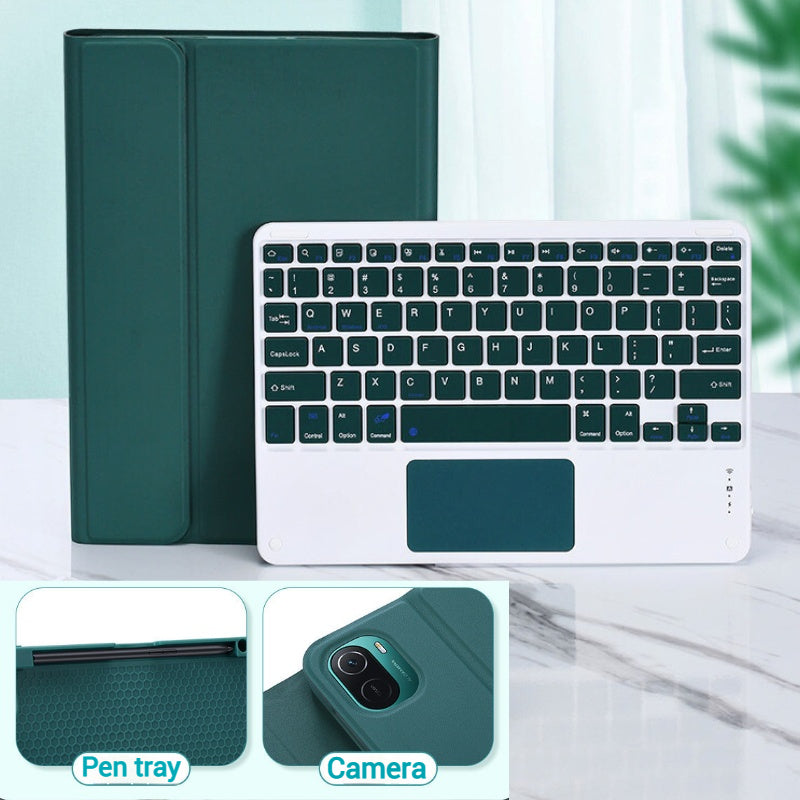 Load image into Gallery viewer, [Detachable] Infinix Xpad 11&quot; 2024 (X1101) Touchpad Wireless Bluetooth Keyboard Case With Pen Slot - i-Station Mobile Phone &amp; Electronic Device Repair and Accessories
