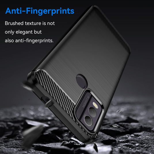 Nokia C22 - Shield Shockproof Rugged Heavy Duty Case With 2PC 9H Tempered Glass Screen Protector