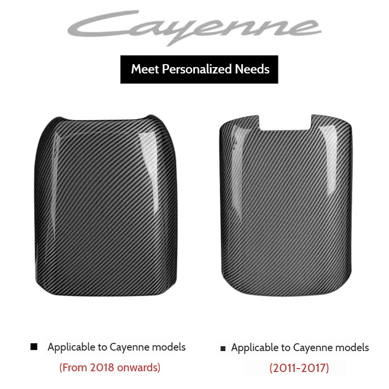 Load image into Gallery viewer, Porsche Carbon Fiber Center Armrest Cover for Porsche Cayenne For Cayenne - i-Station Mobile Phone &amp; Electronic Device Repair and Accessories

