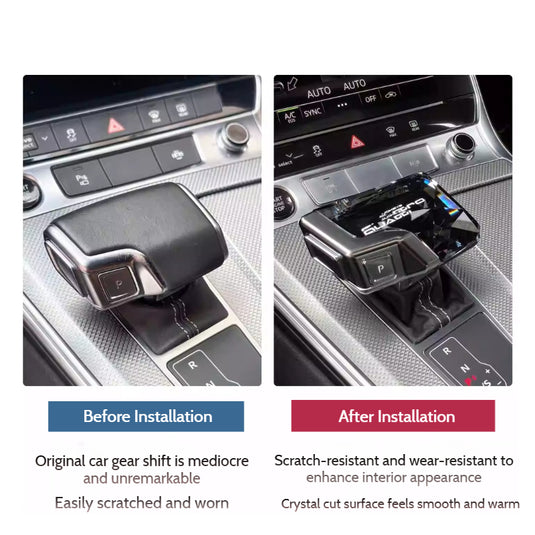 Audi Vehicle-specific Crystal Gear Shift Knob Assembly For Q6 (2023–2026) - i-Station Mobile Phone & Electronic Device Repair and Accessories
