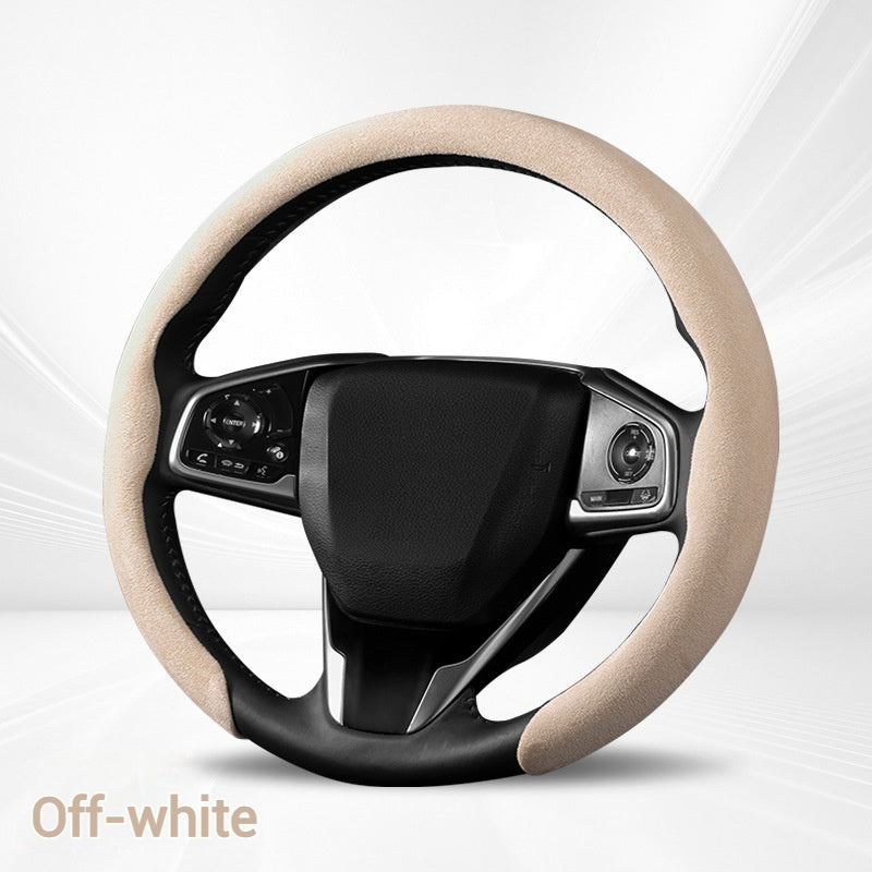 Load image into Gallery viewer, BYD Suede Car Steering Wheel Covers For Qin Plus, Han EV, Song PLUS, Tang DMI, Yuan Pro, Dolphin, Seagull, Seal - i-Station Mobile Phone &amp; Electronic Device Repair and Accessories
