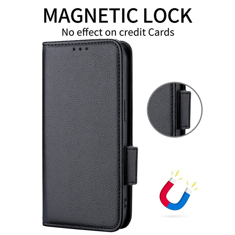 Load image into Gallery viewer, [With Lanyard] TCL 50 5G/SE 4G Leather Flip Cover Shockproof Wallet Series Case
