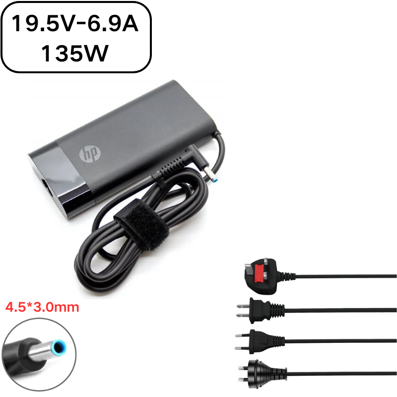 Load image into Gallery viewer, [19.5V-6.9A/135W][4.5x3.0] HP Spectre x360 15 inch AC power Supply Adapter Charger - i-Station Mobile Phone &amp; Electronic Device Repair and Accessories
