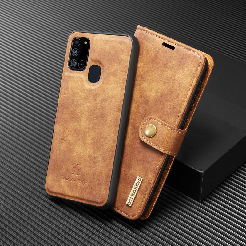 Load image into Gallery viewer, [With Card Slot][Detachable] Samsung Galaxy A26 (SM-A266) Full-cover Leather Wallet Shockproof Case
