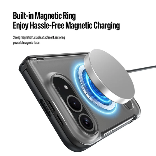 Apple iPhone Ultra (iPhone Fold) Minimalist Business Magnetic Stand Matte Case