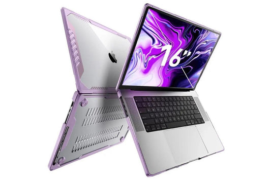 MacBook Pro 14.2" (A2442 & A2779) SUPCASE Ultra-thin Transparent Heat Dissipation Shockproof Protective Case