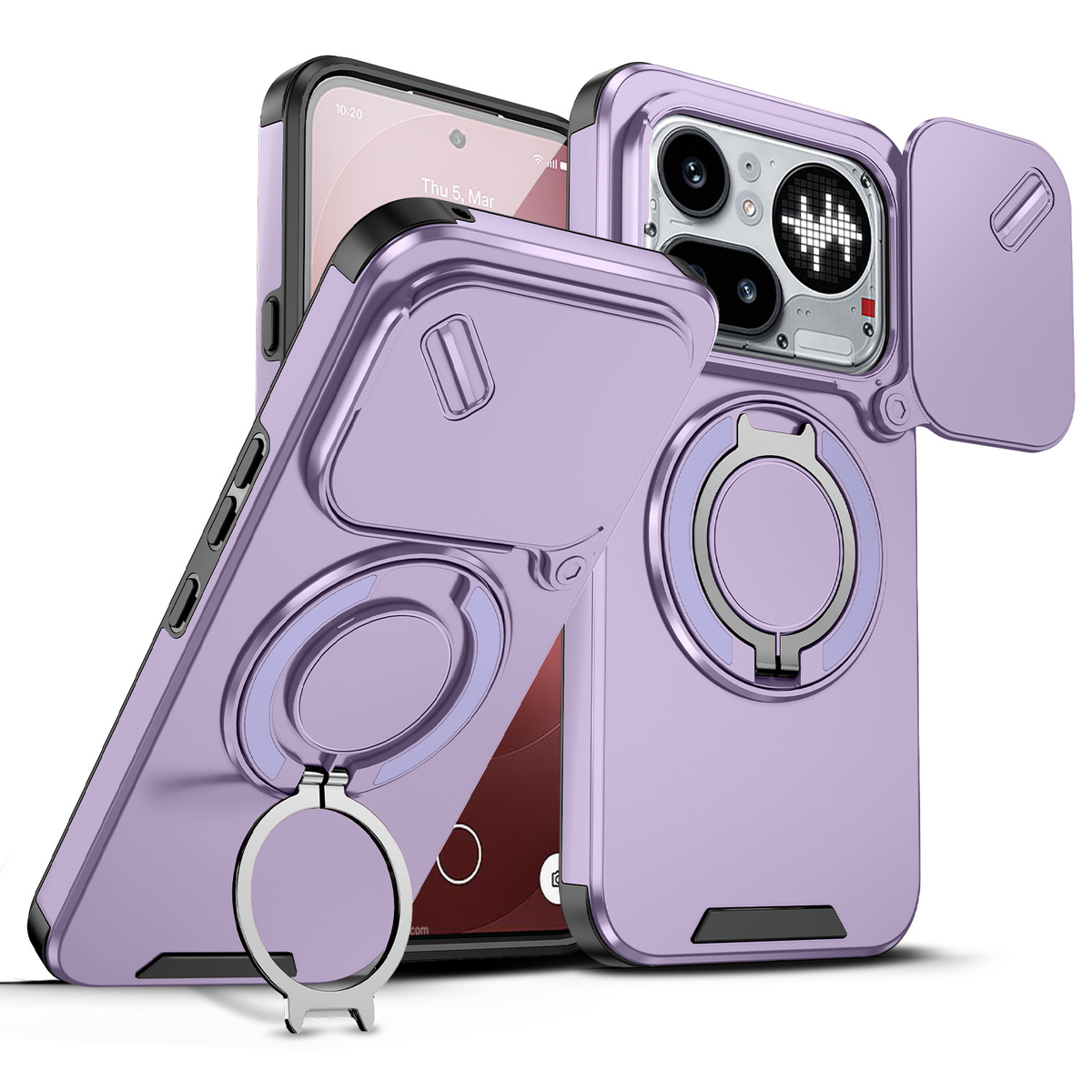 [Built-in Kickstand] Nothing Phone (4a) Pro - Rugged Shockproof Heavy Duty Series Case - i-Station Mobile Phone & Electronic Device Repair and Accessories