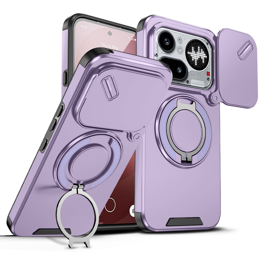 [Built-in Kickstand] Nothing Phone (4a) Pro - Rugged Shockproof Heavy Duty Series Case
