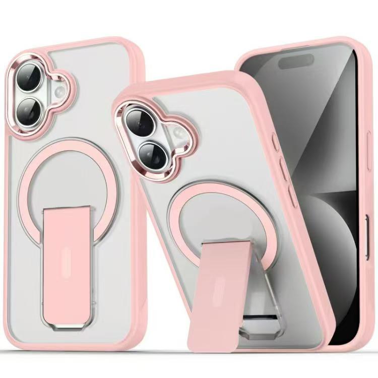 Load image into Gallery viewer, iPhone 17/Pro/Pro Max Matte MagSafe Magnetic Shockproof Heavy Duty Case with kickstand
