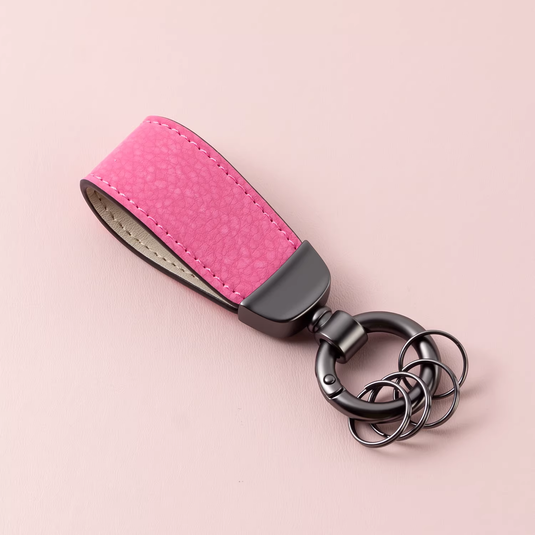 Chic & Minimalist Mini Wrist Strap Keychain, Personalized Backpack Charm, Multi-Color Key Ring for Men & Women