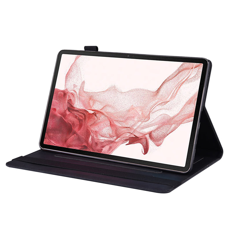 Load image into Gallery viewer, [With Pen Slot] Samsung Galaxy Tab S10 FE Plus (2025) 13.1&quot; Matte Color-Block Samsung Tablet Leather Case

