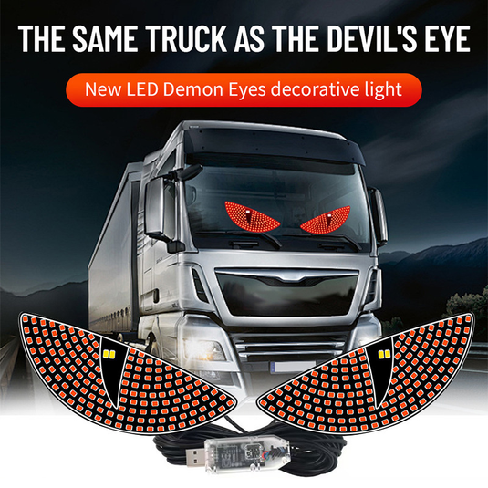LED Demon Eye USB Wireless Car Ambient Light / Cool Car Decoration Lamp - i-Station Mobile Phone & Electronic Device Repair and Accessories