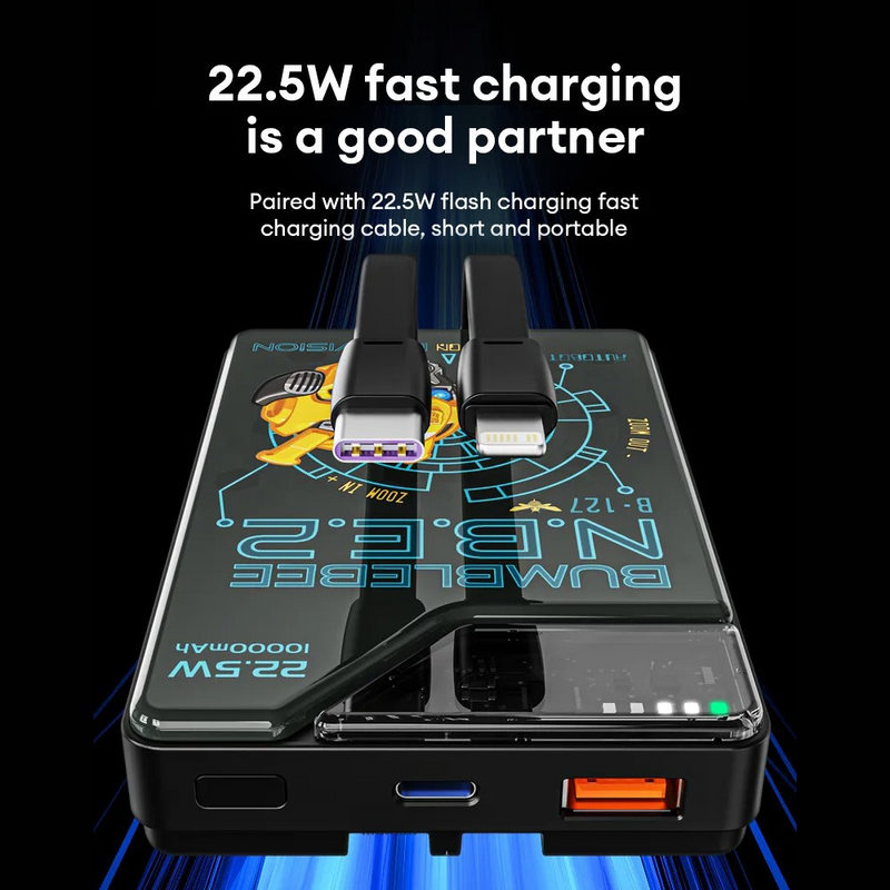 Load image into Gallery viewer, Transformers TF-D10 Power Bank 10000mAh
