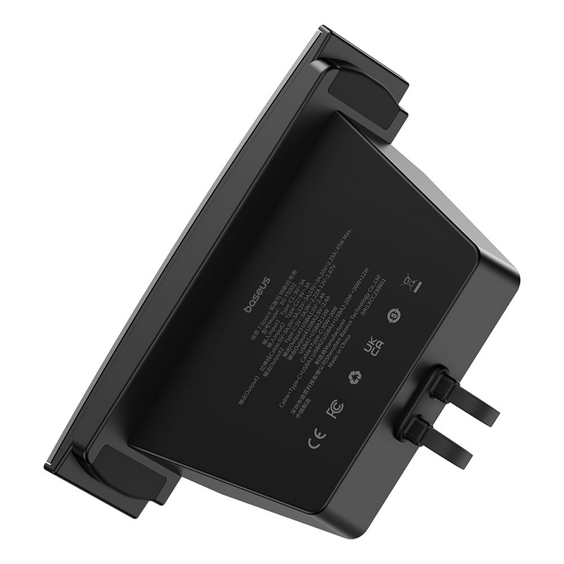 Load image into Gallery viewer, Baseus T-Space Series HUB for Tesla Cars (With a retractable 45W type-C cable) - Cluster Black
